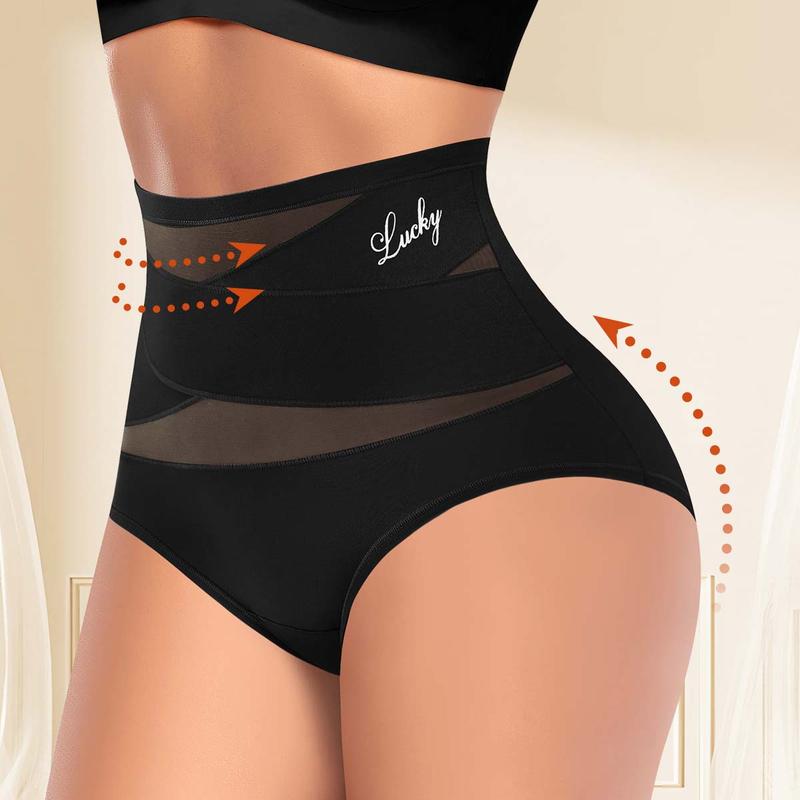 🌸Last Day Buy 1 Get 3 Packs✨Plus-Size High-Waist Cross Tummy Control Panties