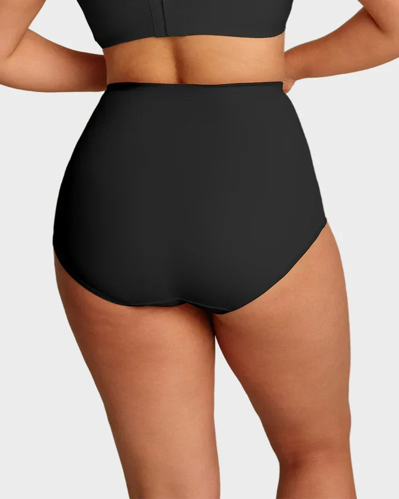 🌸Last Day Buy 1 Get 3 Packs✨Plus-Size High-Waist Cross Tummy Control Panties
