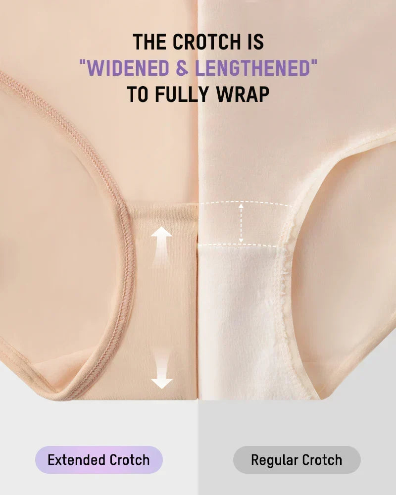 🌸Last Day Buy 1 Get 3 Packs✨Plus-Size High-Waist Cross Tummy Control Panties