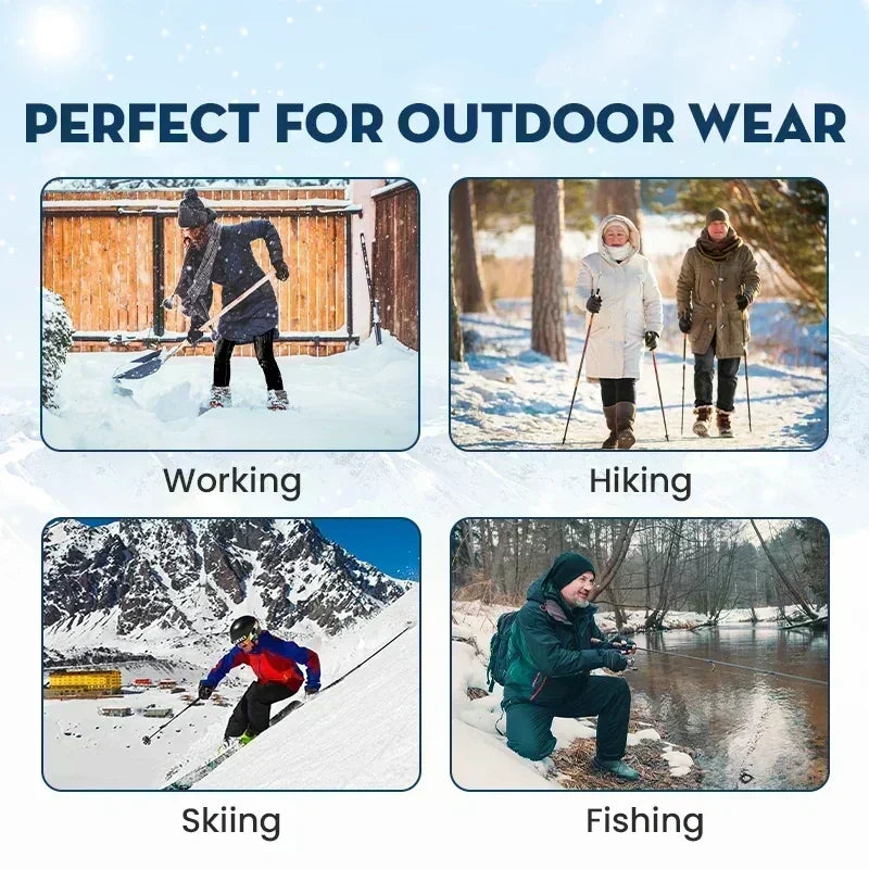 ⏳ Last Day: 50% Off! ✨ Super Soft, Warm & Waterproof Unisex Fleece-Lined Trousers – Cosy Winter Comfort