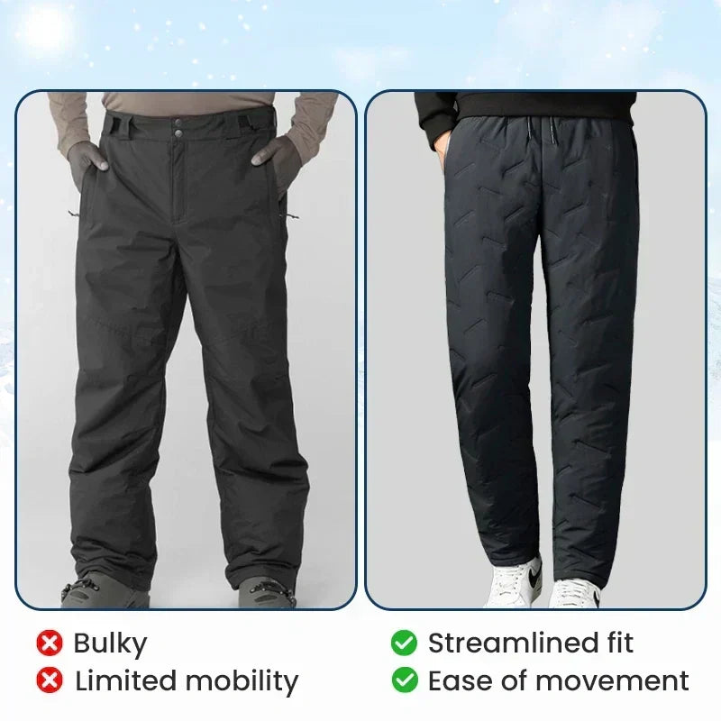 ⏳ Last Day: 50% Off! ✨ Super Soft, Warm & Waterproof Unisex Fleece-Lined Trousers – Cosy Winter Comfort