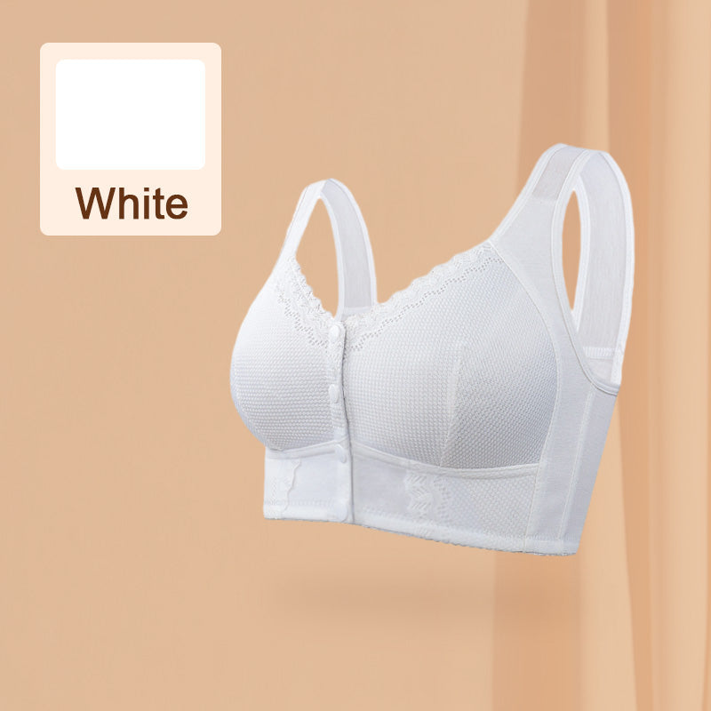 💟 Buy One Get One Free! Breathable Plus-Size Front-Fastening Bra – Comfort & Support for Fuller Figures