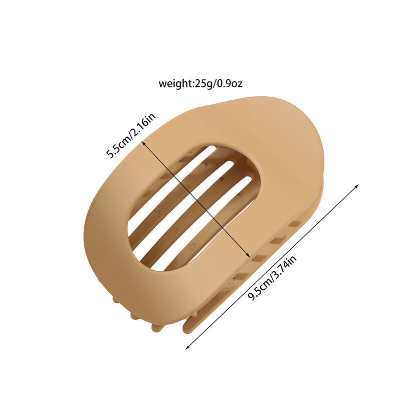 ✨ Oval Hair Clip Set (4 Pack) – Elegant & Gentle Hair Accessories for All Hair Types ✨