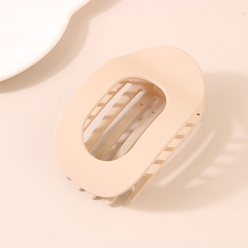 ✨ Oval Hair Clip Set (4 Pack) – Elegant & Gentle Hair Accessories for All Hair Types ✨
