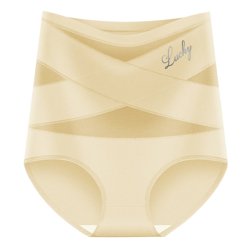 🔥🔥As low as £2.77 per item!!Limited Sale-50% OFF💕Plus-Size High-Waist Cross Tummy Control Panties