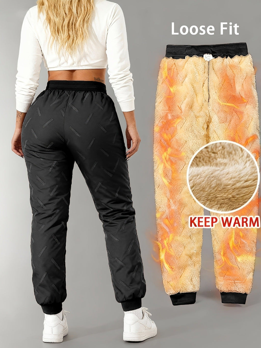 ⏳ Last Day: 50% Off! ✨ Super Soft, Warm & Waterproof Unisex Fleece-Lined Trousers – Cosy Winter Comfort