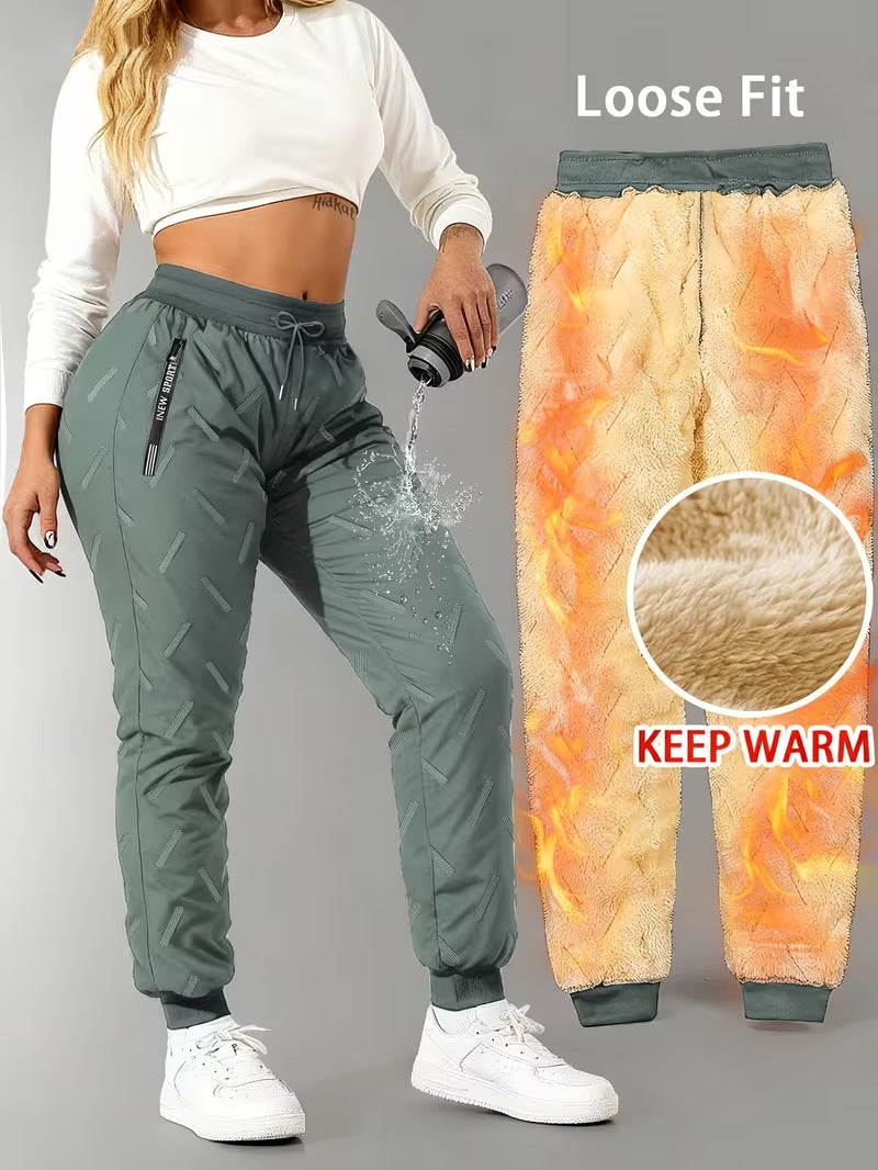 ⏳ Last Day: 50% Off! ✨ Super Soft, Warm & Waterproof Unisex Fleece-Lined Trousers – Cosy Winter Comfort