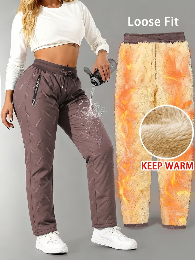 ⏳ Last Day: 50% Off! ✨ Super Soft, Warm & Waterproof Unisex Fleece-Lined Trousers – Cosy Winter Comfort