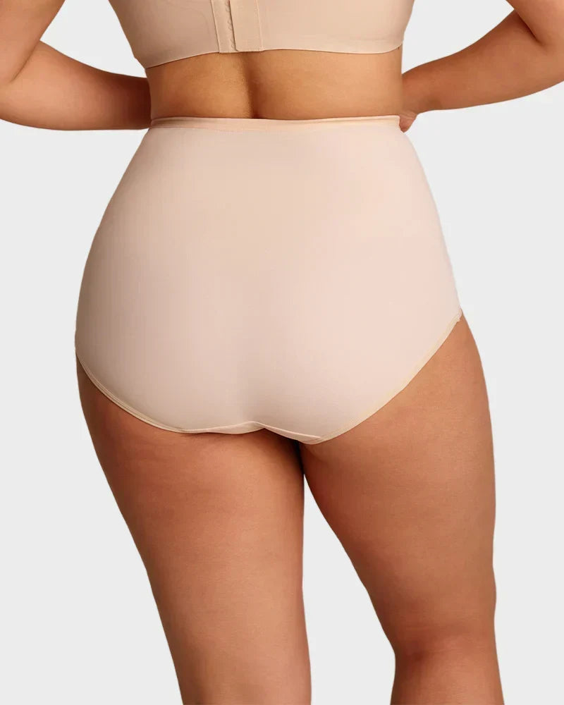 🌸Last Day Buy 1 Get 3 Packs✨Plus-Size High-Waist Cross Tummy Control Panties