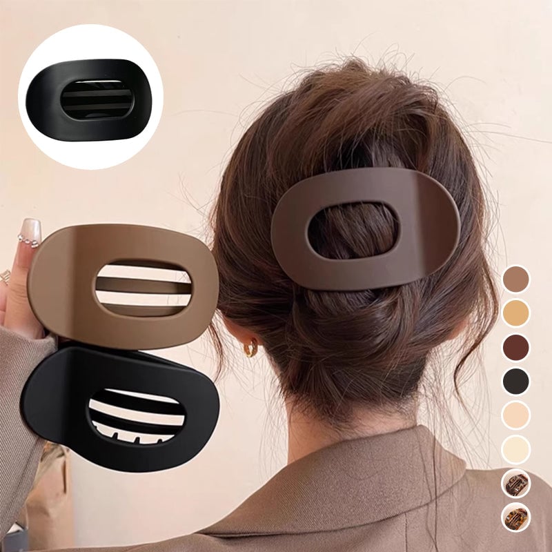 ✨ Oval Hair Clip Set (4 Pack) – Elegant & Gentle Hair Accessories for All Hair Types ✨