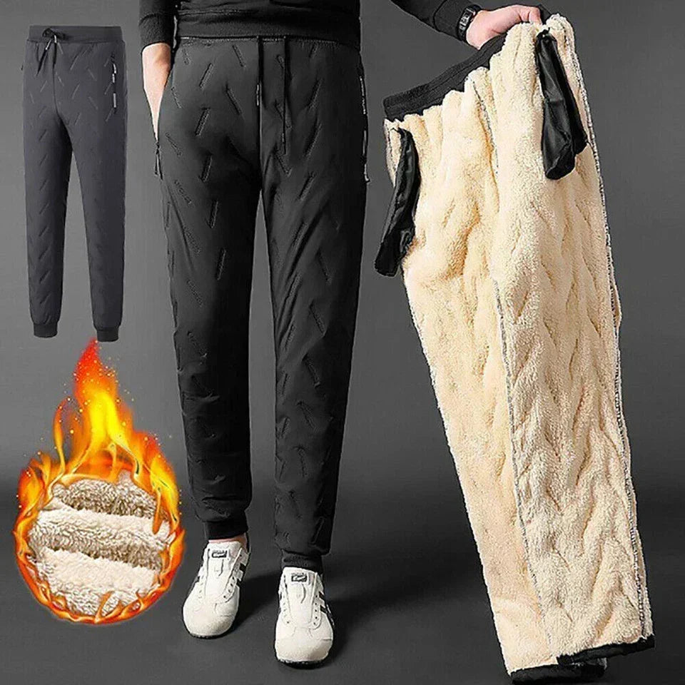 ⏳ Last Day: 50% Off! ✨ Super Soft, Warm & Waterproof Unisex Fleece-Lined Trousers – Cosy Winter Comfort