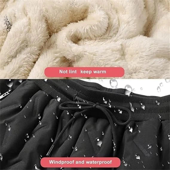 ⏳ Last Day: 50% Off! ✨ Super Soft, Warm & Waterproof Unisex Fleece-Lined Trousers – Cosy Winter Comfort
