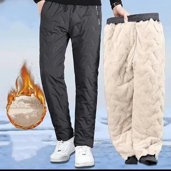 ⏳ Last Day: 50% Off! ✨ Super Soft, Warm & Waterproof Unisex Fleece-Lined Trousers – Cosy Winter Comfort