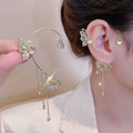 ✨🦋 Sparkling Zirconia Butterfly Earrings – Elegant Jewellery Gift for Her 💖