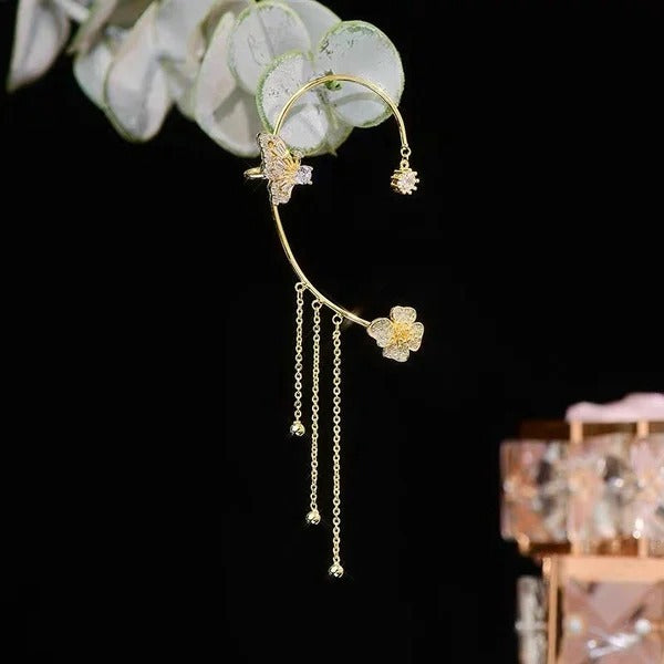 ✨🦋 Sparkling Zirconia Butterfly Earrings – Elegant Jewellery Gift for Her 💖